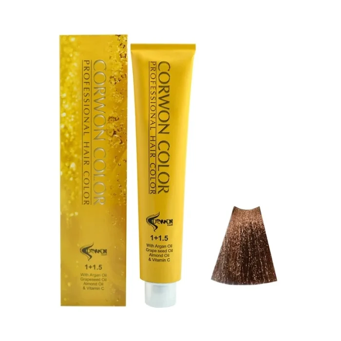 رنگ موی کرون کالر طیف قهوه‌ای طلایی Golden Brown