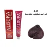رنگ موی آلبورا شماره 4.65 شرابی مخملی متوسط