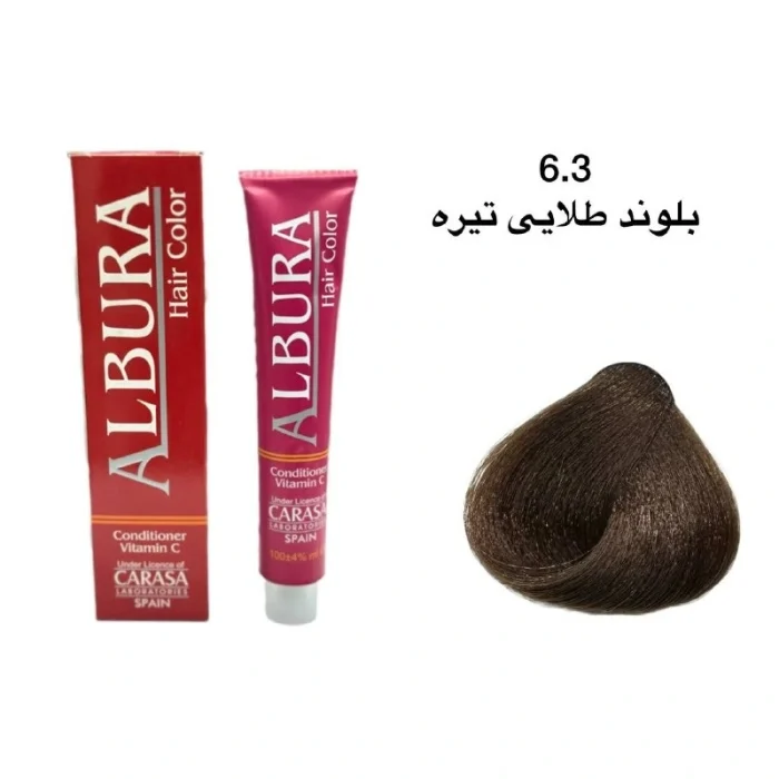 رنگ موی آلبورا شماره 6.3 بلوند طلایی تیره