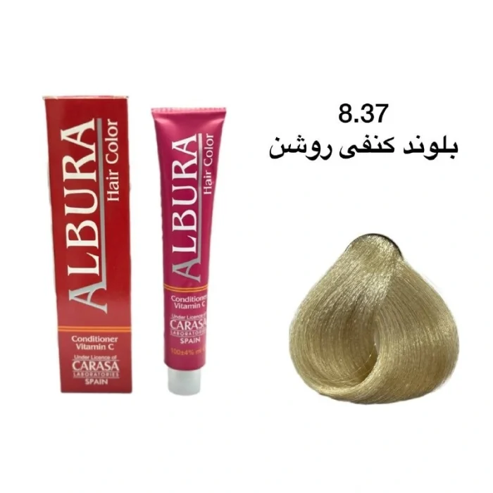 رنگ موی آلبورا شماره ۸.۳۷ بلوند کنفی روشن