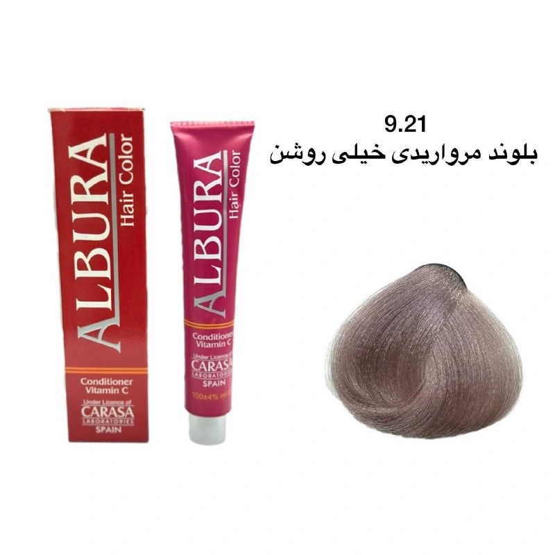 رنگ موی آلبورا شماره ۹.۲۱ بلوند مرواریدی خیلی روشن