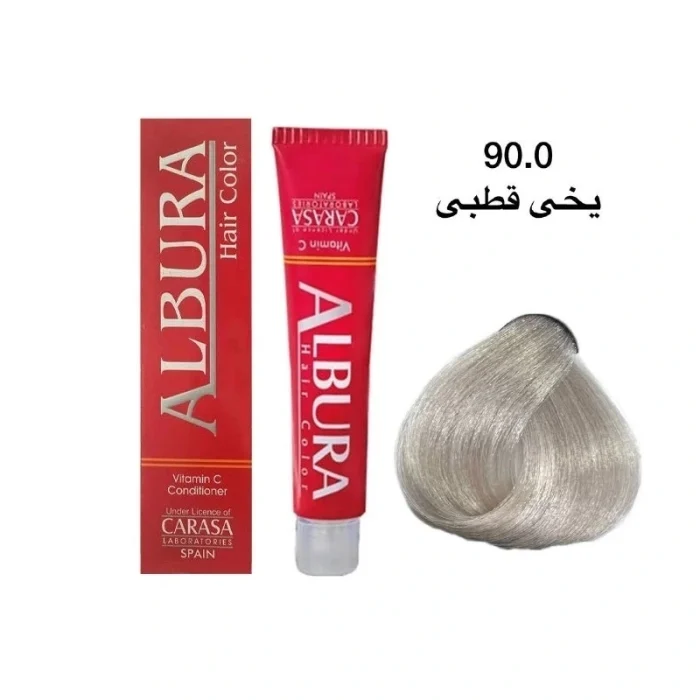 رنگ موی آلبورا طیف یخی Ice