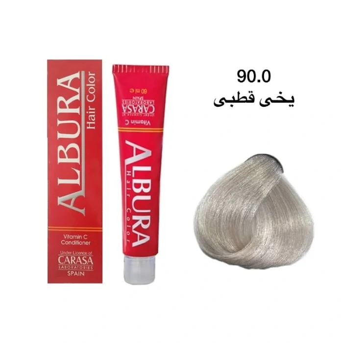 رنگ موی آلبورا شماره ۹۰.۰ یخی قطبی