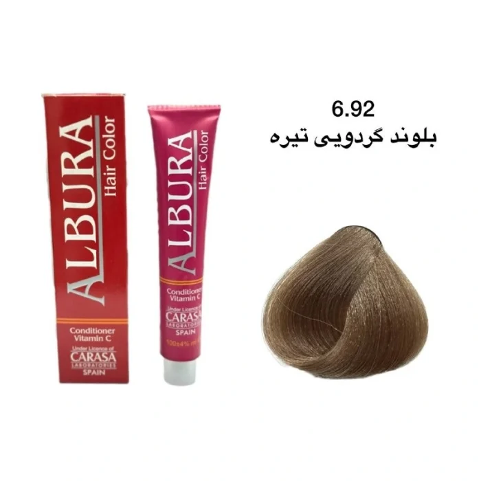 رنگ موی آلبورا شماره ۶.۹۲ بلوند گردویی تیره