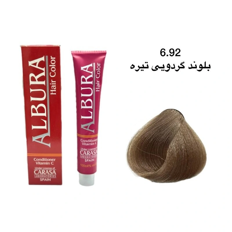 رنگ موی آلبورا شماره ۶.۹۲ بلوند گردویی تیره