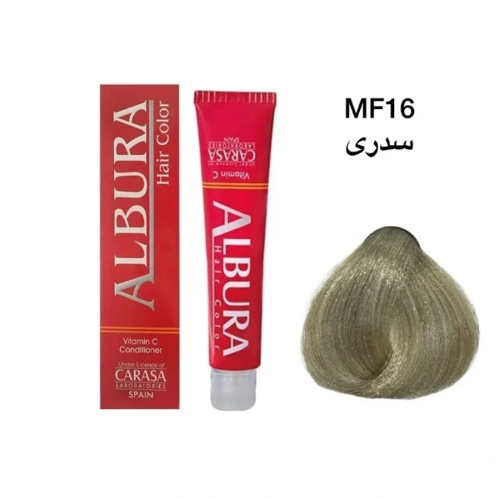 رنگ موی آلبورا شماره MF16 سدری