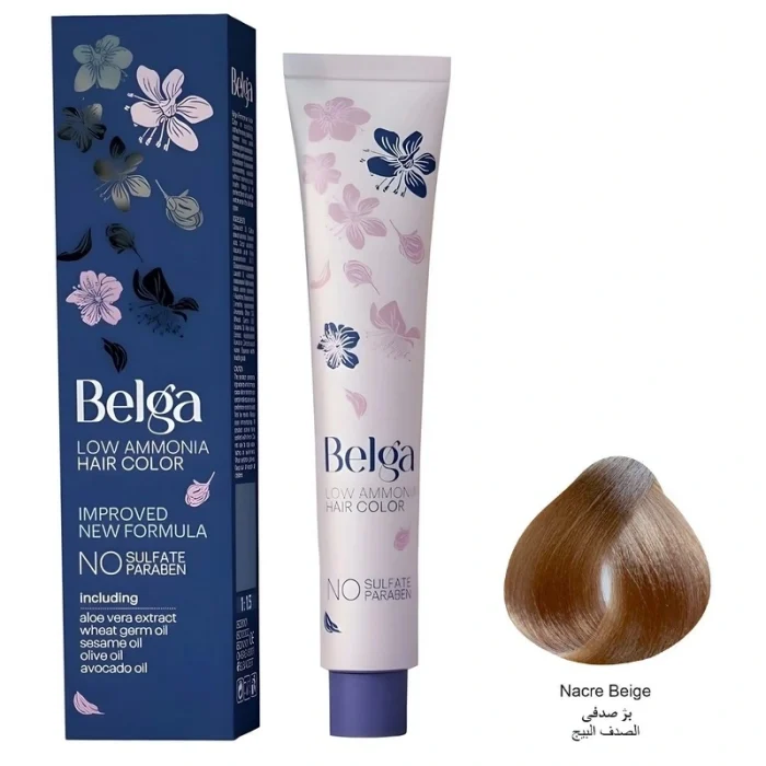 رنگ مو بلگا شماره MF17 بژ صدفی
